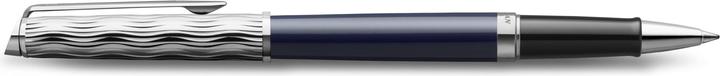 Image du produit Waterman Roller Hémisphère DeLuxe C.C Deep Lacquer F S. (Argent, Bleu, 1 x)