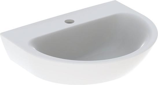 Actual product image Geberit Renova hand wash basin, 1 tap hole, without overflow, width: 50cm (170 mm, 500 mm)