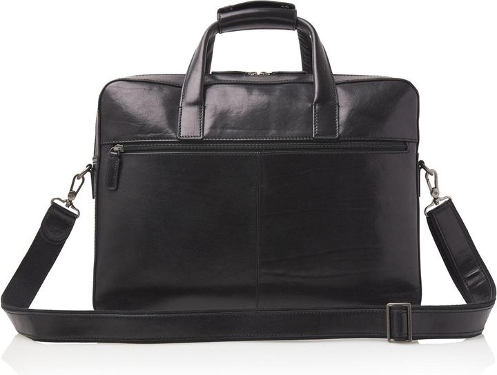 Actual product image Castelijn & Beerens /u0026 Beerens - Gaucho Ted laptoptas 15,6 RFID | zwart - (16.93")