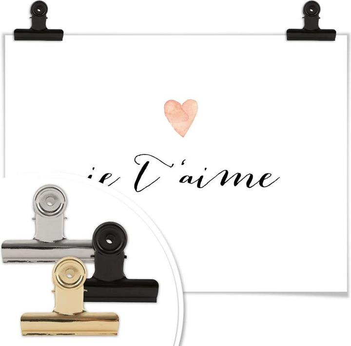Image du produit Trenddeko Je t'aime (40 x 30 cm)