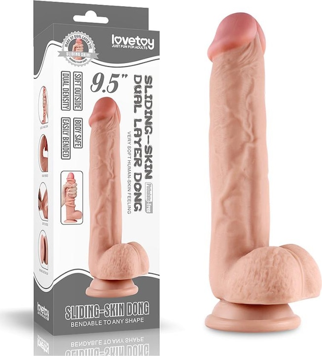 Image du produit Lovetoy Gode à peau coulissante