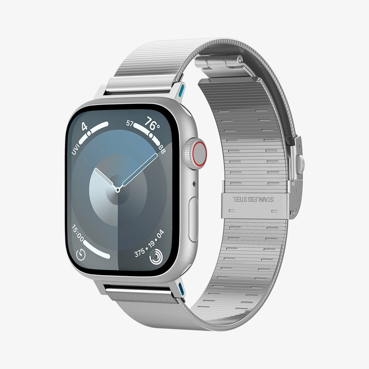 Produktbild Spigen AMP07225 (Edelstahl, Smartwatch)
