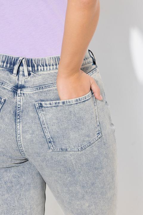 Image du produit Ulla Popken Jean Mom jambe carotte, taille confortable (44)