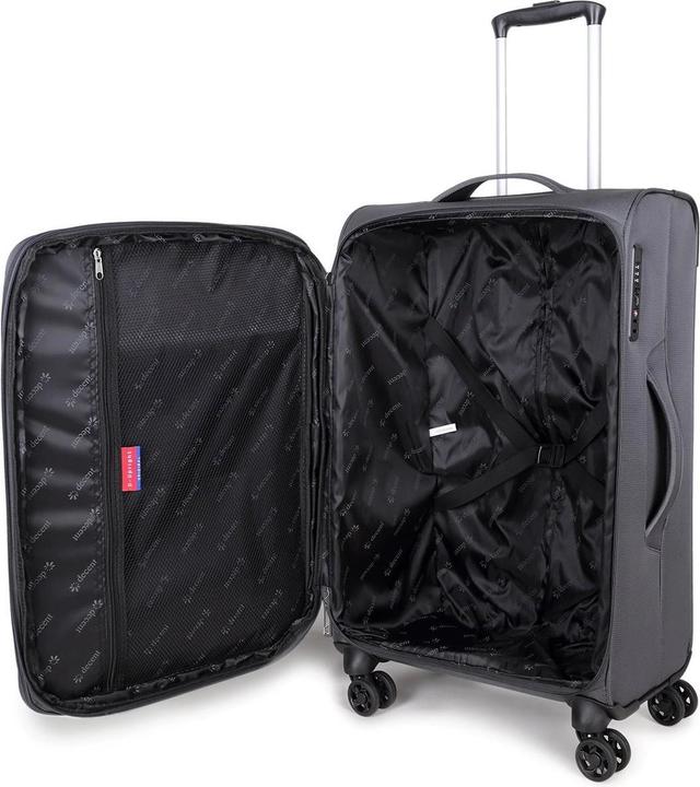 Actual product image Decent D-Upright Spinner 76 Expandable Grey (102 l)