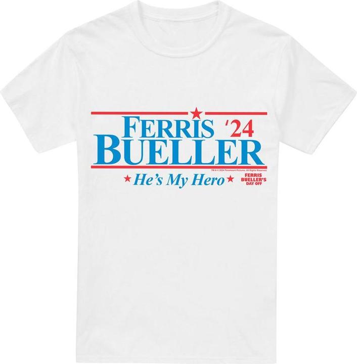 Produktbild Ferris Bueller´s Day Off Ferris Bueller's Day Off 2024 President TShirt (XXL)