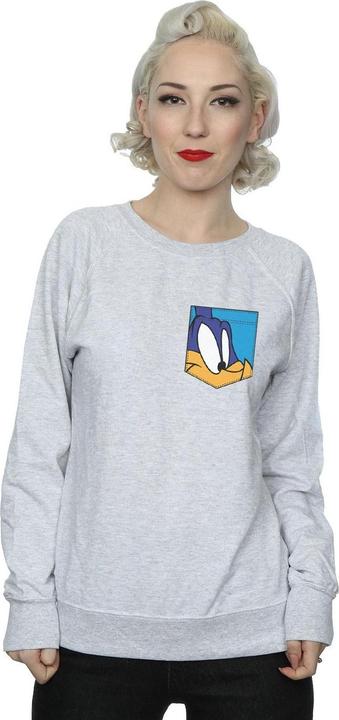 Produktbild Looney Tunes Road Runner Face Faux Pocket Sweatshirt (M)