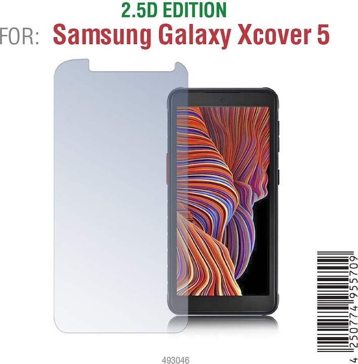 Actual product image 4smarts Second Glass 2.5D (1 Piece, Samsung Galaxy Xcover 5)