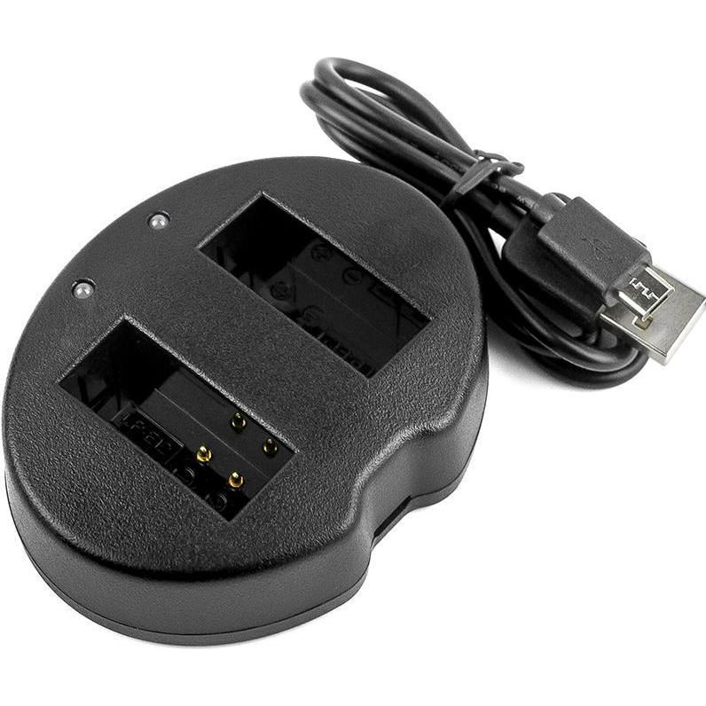 CoreParts Charger for Canon Camera (Akku), Kamera Stromversorgung, Schwarz