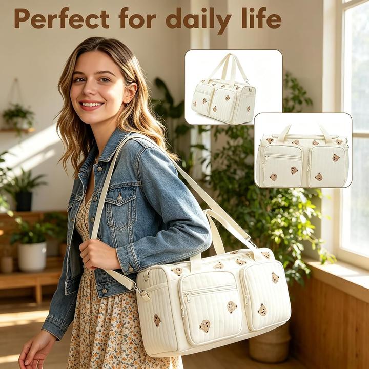 Produktbild Szsmart Wickeltasche mit Feuchttuchfach