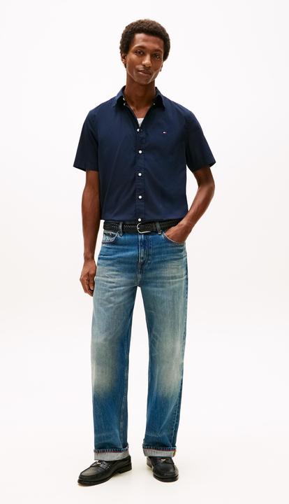 Actual product image Tommy Hilfiger Core Flex Poplin Solid S/S Shirt (L)