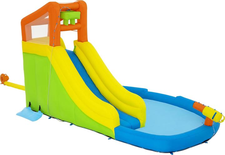 Produktbild Bestway Inflatable Water Park Pool 435x286x267cm + 5 Years Garden 53478