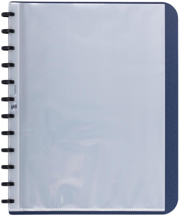 Produktbild Elba vario-zipp Ringmappe manageMe!, DIN A4, dunkelblau Ringdurchmesser: 21 mm, Ringfarbe: silber-metalli (A4, 1x)