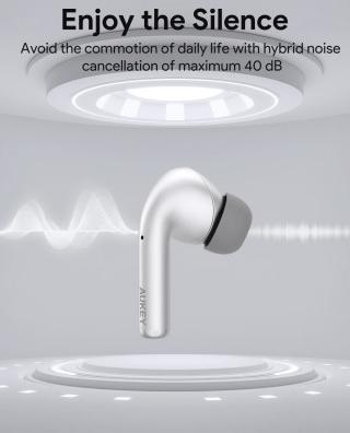 Image du produit Aukey Beyond ANC Pro EP-B1 (ANC, 25 h, Sans fil)