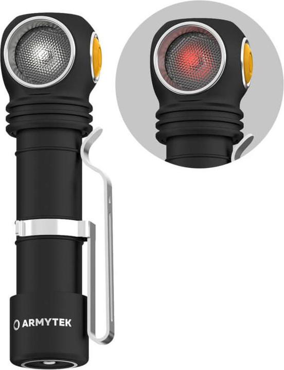 Produktbild ArmyTek Wizard C2 WR Magnet USB Multifunktionslampe white & red (1100 lm)