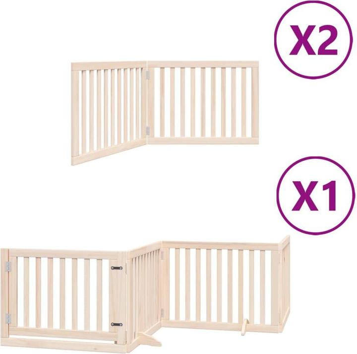 Produktbild vidaXL Hundetor
