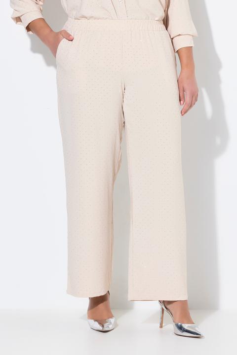 Immagine prodotto Miamoda Schlupfhose, weites Bein, Glitzersteinchen (50)