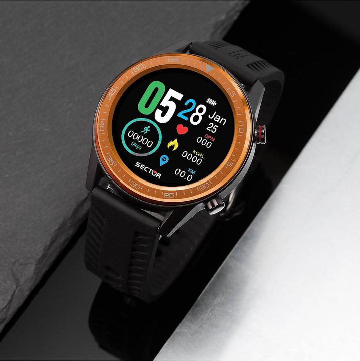 Actual product image Sector Smartwatch S-02 (46 mm)