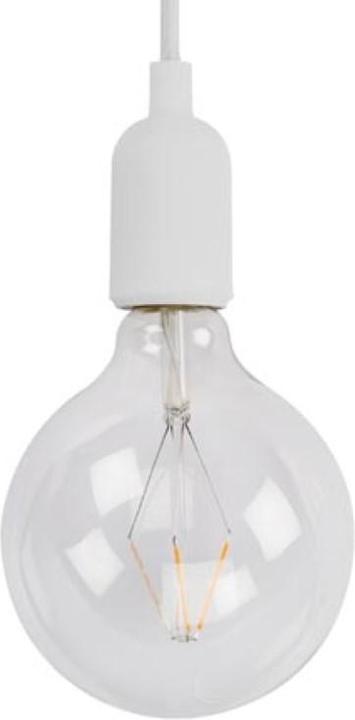 Image du produit Vellight Suspension Design Avec Câble Textile - Blanc (E27)