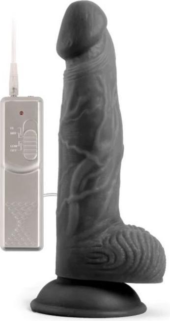 Immagine prodotto vscnovelty Mr Rude Buzzer Schwarzer Vibrator Penis 22 cm