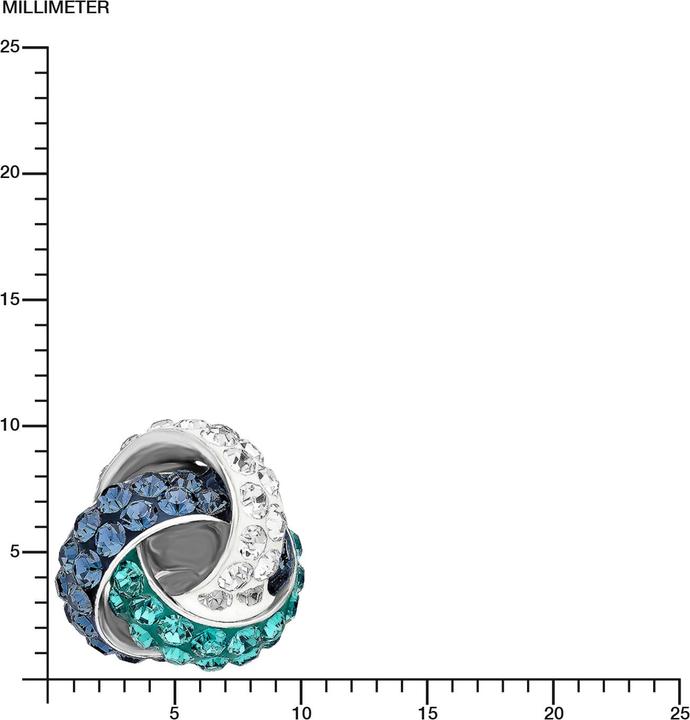 Produktbild Amor Ohrschmuck mit Knopf (Silber)