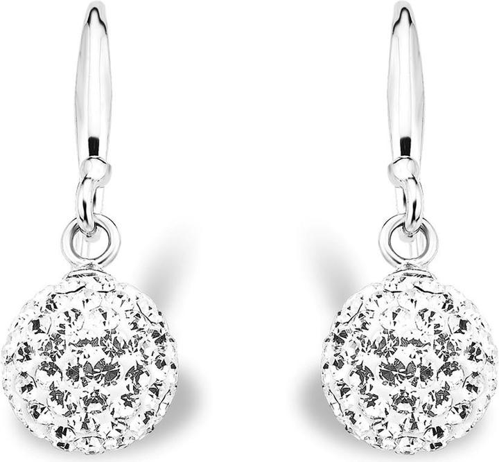 Actual product image Amor earring (Crystal, Silver)