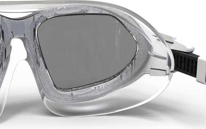 Actual product image Nabaiji Swimming mask with tinted lenses, large size - black/white