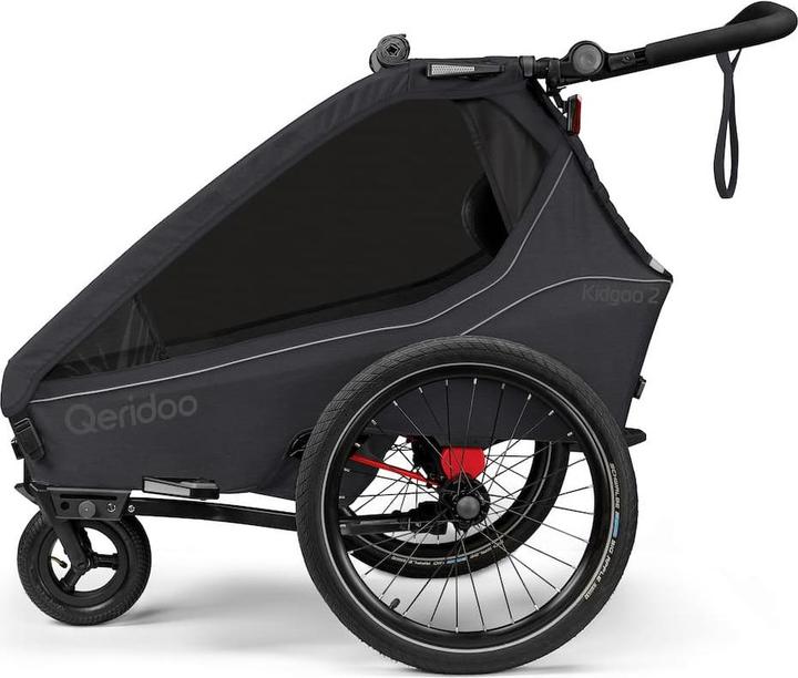 Produktbild Qeridoo Kidgoo 2 - Kinderfahrradanhänger für 2 Kinder