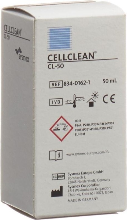 Produktbild Sysmex CELLCLEAN Reinigungslösung für CL-50 50 ml