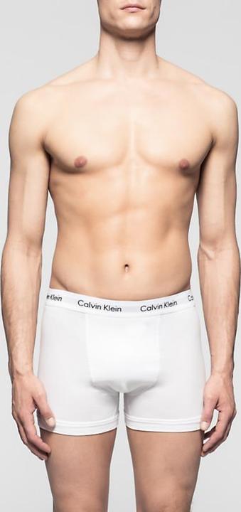 Immagine prodotto Calvin Klein Bauletto "Cotton Stretch" bianco (S, confezione da 3)