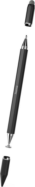 Hama Touchpen Disc Tip, Stift für Tablet u. Handy, 4in1, univers