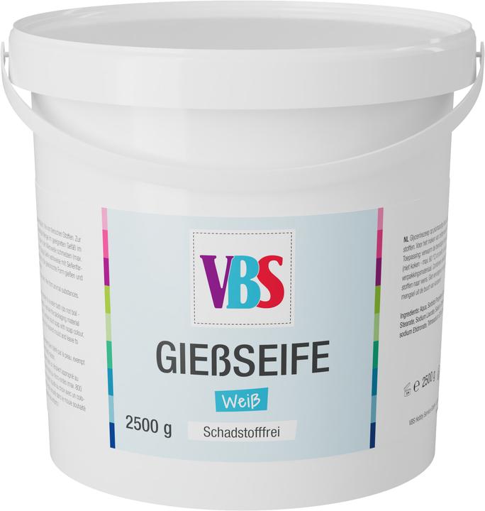 Actual product image VBS Giessseife, weiss (Hard soap)