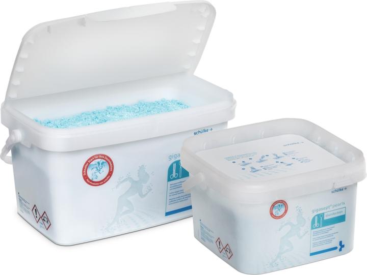 Actual product image Gigasept pearls kettle 1.5 kg