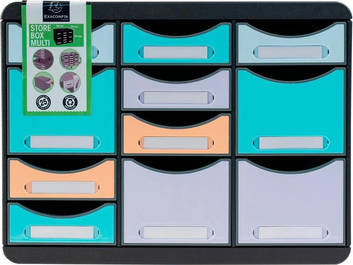 Image du produit Exacompta Élément de tiroir Multi Aquarel (A4+)