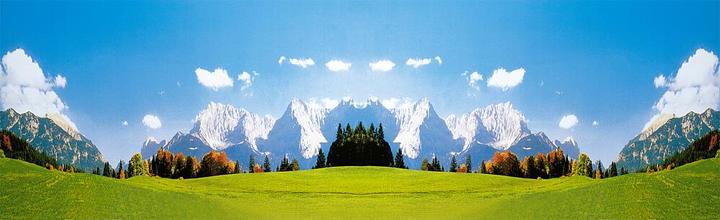 Actual product image Faller Background Karwendel Mountains