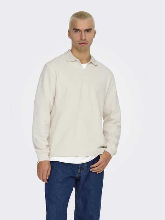 Actual product image Only & Sons Onstrevor Life Reg Ls Polo Noos (M)