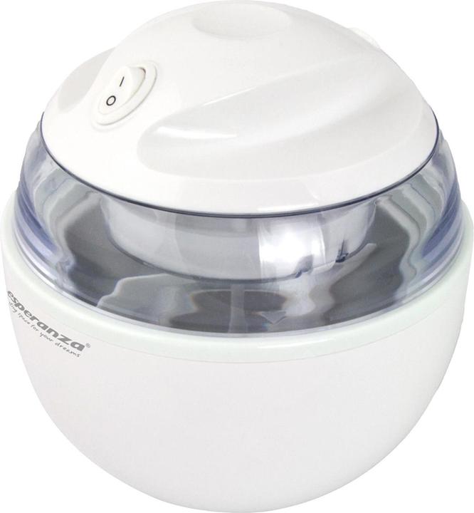 Actual product image Esperanza Vanilla ice cream machine white
