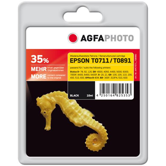 AGFAPHOTO, Druckerpatrone, Apet071 t089bd (BK)