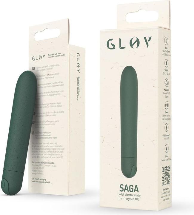 Produktbild Gløv Eco Bullet Vibrator - Green