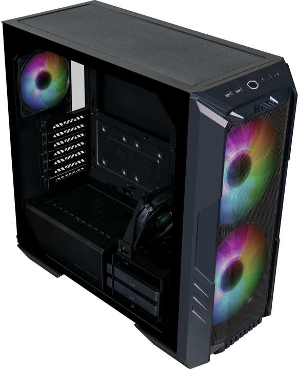 Produktbild Cooler Master HAF 500, Midi-Tower, ARGB, Tempered Glass (ATX, E-ATX, mATX, Mini-ITX)