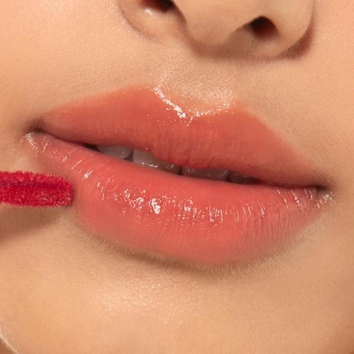 Produktbild Etude House ETUDE Glow Fixing Tint #1 Pure Coral Nicht klebriger, glänzender Lippenstift 4.5g (01 Pure Coral)