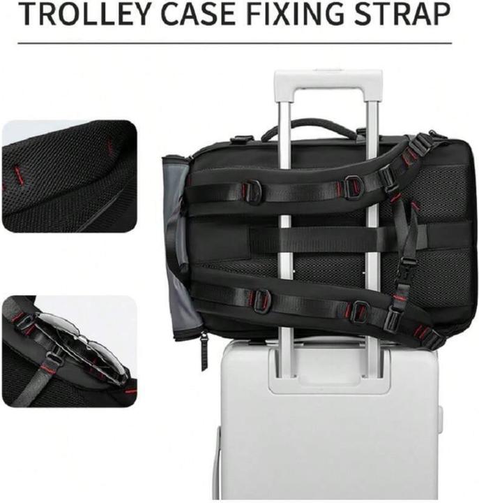 Immagine prodotto Only-Bags.Store Zaino impermeabile per laptop da 40,64 cm, zaino da viaggio con borsa per scarpe separata