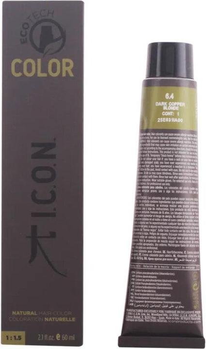 Immagine prodotto I.C.O.N. ECOTECH COLOR colore naturale #6.4 biondo scuro rame 60 ml (6.4)