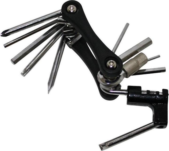 Actual product image P2R Multifunction tool 11 functions hexagon socket + screwdriver + chain breaker