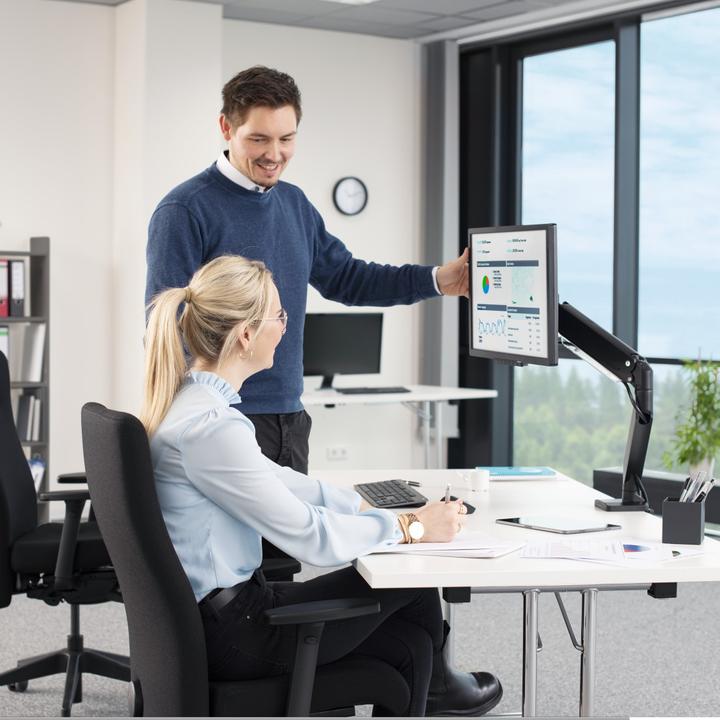 Produktbild Hama Fullmotion (Tisch, 35", 15 kg)