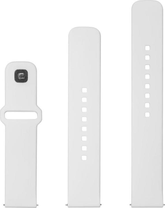 Produktbild Fixed Silikone rem til Smartwatch Universal 22 mm Hvid