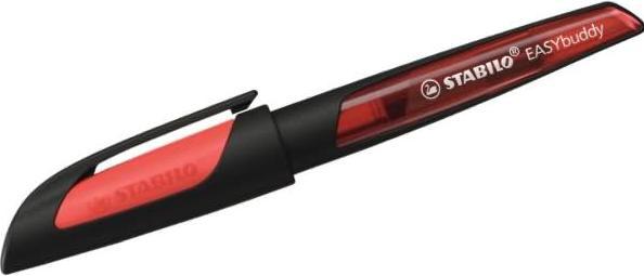 Actual product image STABILO EASYbuddy school fountain pen with standard nib (Black/Red, 1 x)