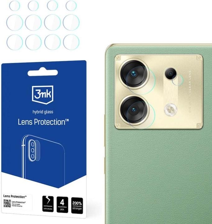 Produktbild 3MK Lens Protect Infinix Zero 30 5G Ochrona na obiektyw aparatu 4szt (1 Stück, Realme Narzo 30 5G)