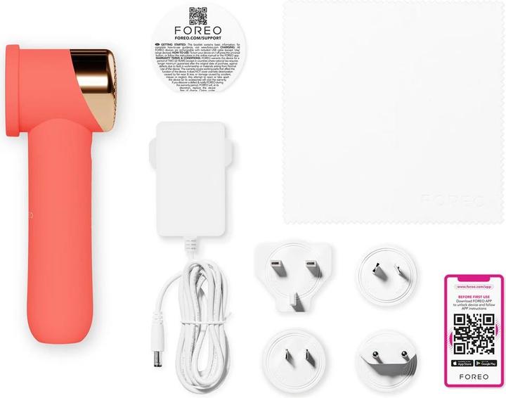 Foreo PEACH 2 Go IPL-Haarentfernungssystem für Frauen - 1 Stück, Pfirsich
