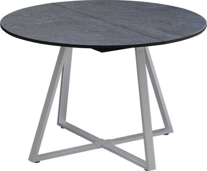 Actual product image Vicco Dining table Loyd, Anthracite/Grey, 120 x 120 cm Extendable