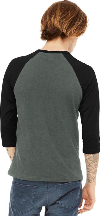 Produktbild Bella Canvas TShirt Baseball 34 Ärmel (L)